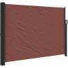 VIDAXL - Auvent latéral rétractable marron 140x600 cm