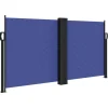 VIDAXL - Auvent latéral rétractable bleu 120x1200 cm