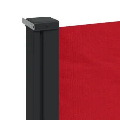 VIDAXL - Auvent latéral rétractable rouge 160x600 cm