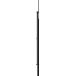 VIDAXL - Auvent latéral rétractable marron 220x600 cm