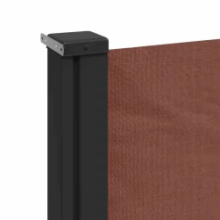 VIDAXL - Auvent latéral rétractable marron 220x600 cm