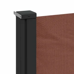 VIDAXL - Auvent latéral rétractable marron 100x500 cm