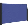 VIDAXL - Auvent latéral rétractable bleu 120x600 cm
