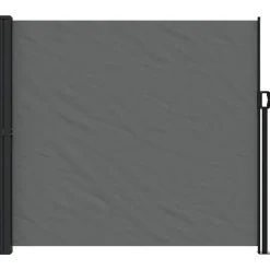 VIDAXL - Auvent latéral rétractable anthracite 180x500 cm