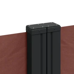 VIDAXL - Auvent latéral rétractable marron 120x1200 cm