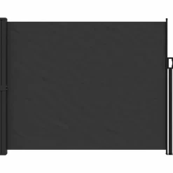 VIDAXL - Auvent latéral rétractable noir 160x300 cm