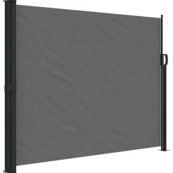 VIDAXL - Auvent latéral rétractable anthracite 160x500 cm