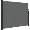 VIDAXL - Auvent latéral rétractable anthracite 160x300 cm