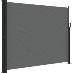 VIDAXL - Auvent latéral rétractable anthracite 160x300 cm