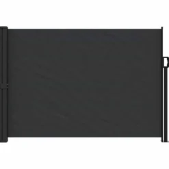VIDAXL - Auvent latéral rétractable noir 140x600 cm