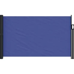 VIDAXL - Auvent latéral rétractable bleu 120x500 cm