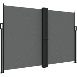 VIDAXL - Auvent latéral rétractable anthracite 160x1200 cm