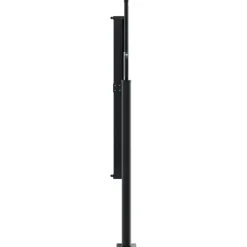 VIDAXL - Auvent latéral rétractable rouge 120x600 cm
