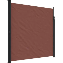 VIDAXL - Auvent latéral rétractable marron 200x300 cm
