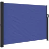 VIDAXL - Auvent latéral rétractable bleu 140x500 cm