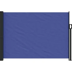 VIDAXL - Auvent latéral rétractable bleu 140x500 cm