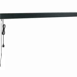 VIDAXL - Auvent rétractable orange et marron 3,5x2,5m tissu et aluminium