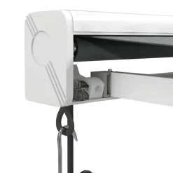 VIDAXL - Auvent rétractable anthracite 4,5x3 m tissu et aluminium