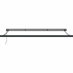 VIDAXL - Auvent rétractable crème 4x3 m tissu et aluminium
