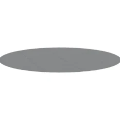 VIDAXL - Bâche de piscine gris clair ø428 cm géotextile polyester