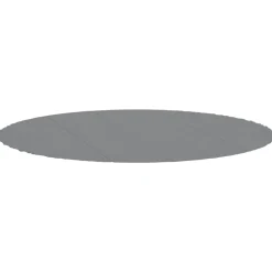VIDAXL - Bâche de piscine gris clair ø306 cm géotextile polyester