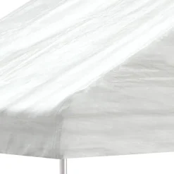 VIDAXL - Belvédère avec toit blanc 17,84x4,08x3,22 m polyéthylène