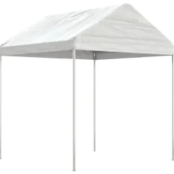 VIDAXL - Belvédère avec toit blanc 6,69x2,28x2,69 m polyéthylène