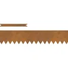 VIDAXL - Bordures de pelouse 50 pcs marron 100 x 0.5 x 20 cm