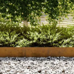 VIDAXL - Bordures de pelouse 50 pcs marron 100 x 0.5 x 20 cm