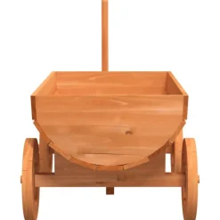 VIDAXL - Chariot décoratif 70x43x54 cm bois massif de sapin