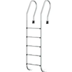 VIDAXL - Échelle de piscine 54x38x211 cm acier inoxydable 304