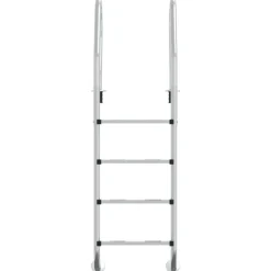 VIDAXL - Échelle de piscine 54x38x184,5 cm acier inoxydable 304