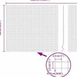 VIDAXL - Clôture en fil soudé vert 1 x 50 m acier