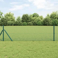 VIDAXL - Clôture en fil soudé vert 0.5 x 50 m acier