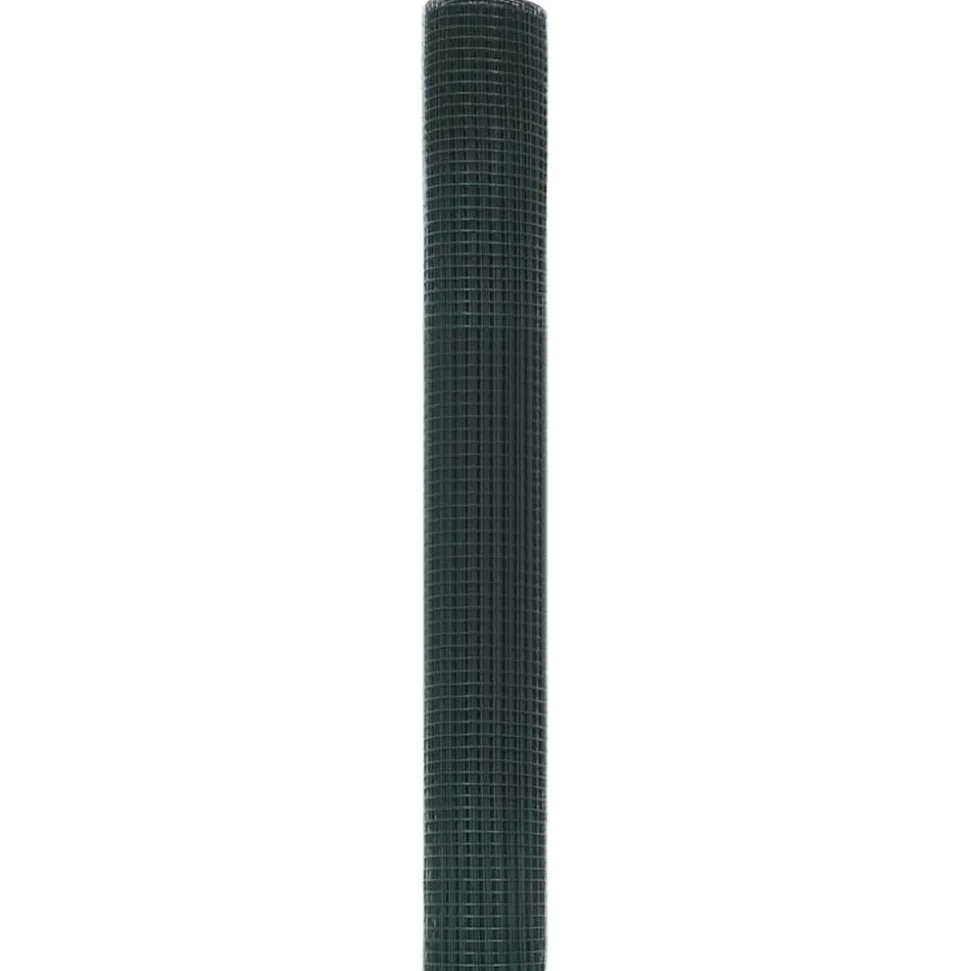 VIDAXL - Clôture en fil soudé vert 1 x 50 m acier