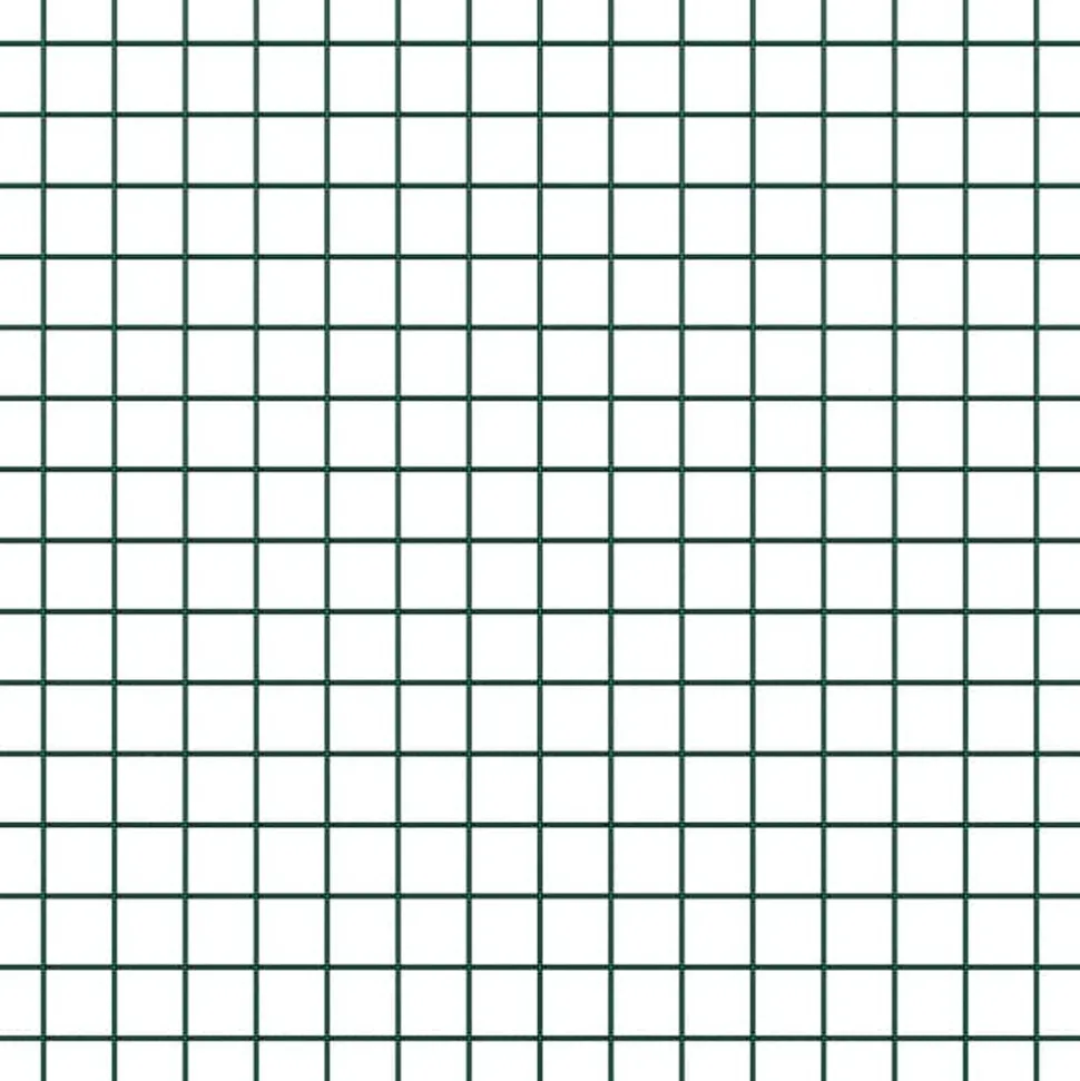 VIDAXL - Clôture en fil soudé vert 1 x 50 m acier