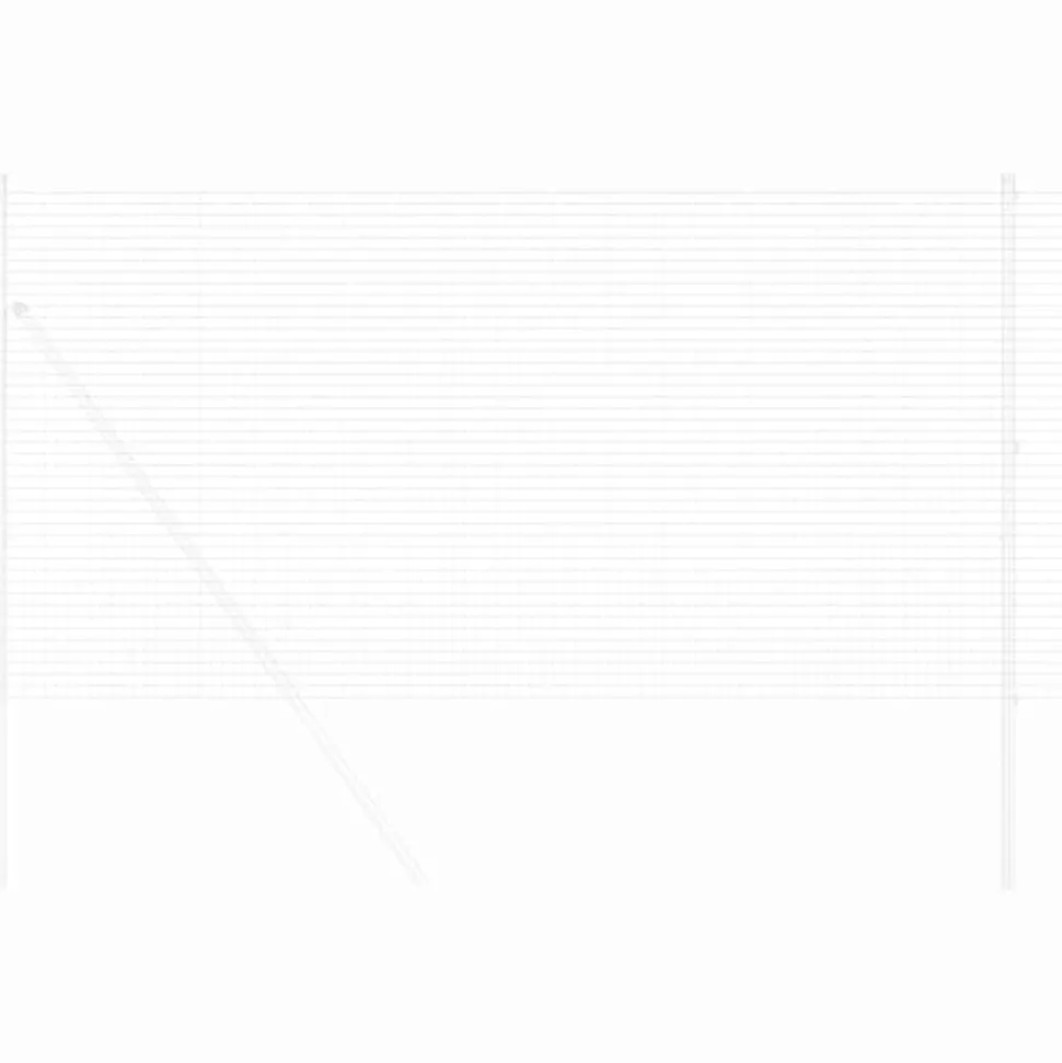 VIDAXL - Clôture en fil soudé argent 1 x 50 m acier