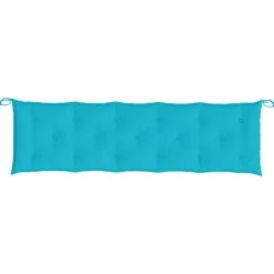 VIDAXL - Coussin de banc de jardin turquoise 180x50x7 cm tissu oxford