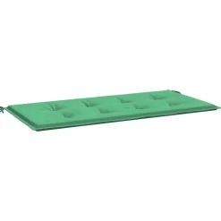 VIDAXL - Coussin de banc de jardin vert 120x50x4 cm tissu oxford