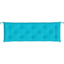VIDAXL - Coussin de banc de jardin turquoise 150x50x7 cm tissu oxford