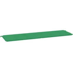VIDAXL - Coussin de banc de jardin vert 180x50x3 cm tissu oxford