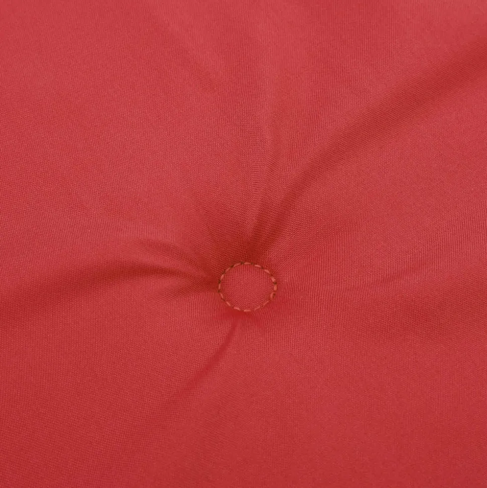 VIDAXL - Coussin de banc de jardin rouge 120x50x4 cm tissu oxford