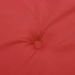 VIDAXL - Coussin de banc de jardin rouge 180x50x3 cm tissu oxford
