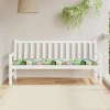 VIDAXL - Coussin de banc de jardin multicolore 180x50x7 cm tissu oxford