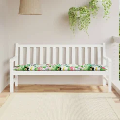 VIDAXL - Coussin de banc de jardin multicolore 180x50x7 cm tissu oxford