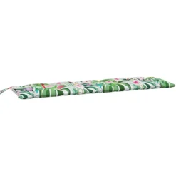 VIDAXL - Coussin de banc de jardin multicolore 180x50x7 cm tissu oxford