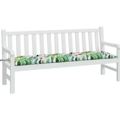 VIDAXL - Coussin de banc de jardin multicolore 180x50x7 cm tissu oxford