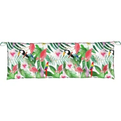 VIDAXL - Coussin de banc de jardin multicolore 150x50x7 cm tissu oxford