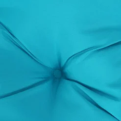 VIDAXL - Coussin de palette turquoise 50x40x12 cm tissu