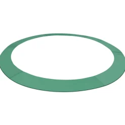 VIDAXL - Coussin de sécurité pe vert de trampoline rond de 3,05 m